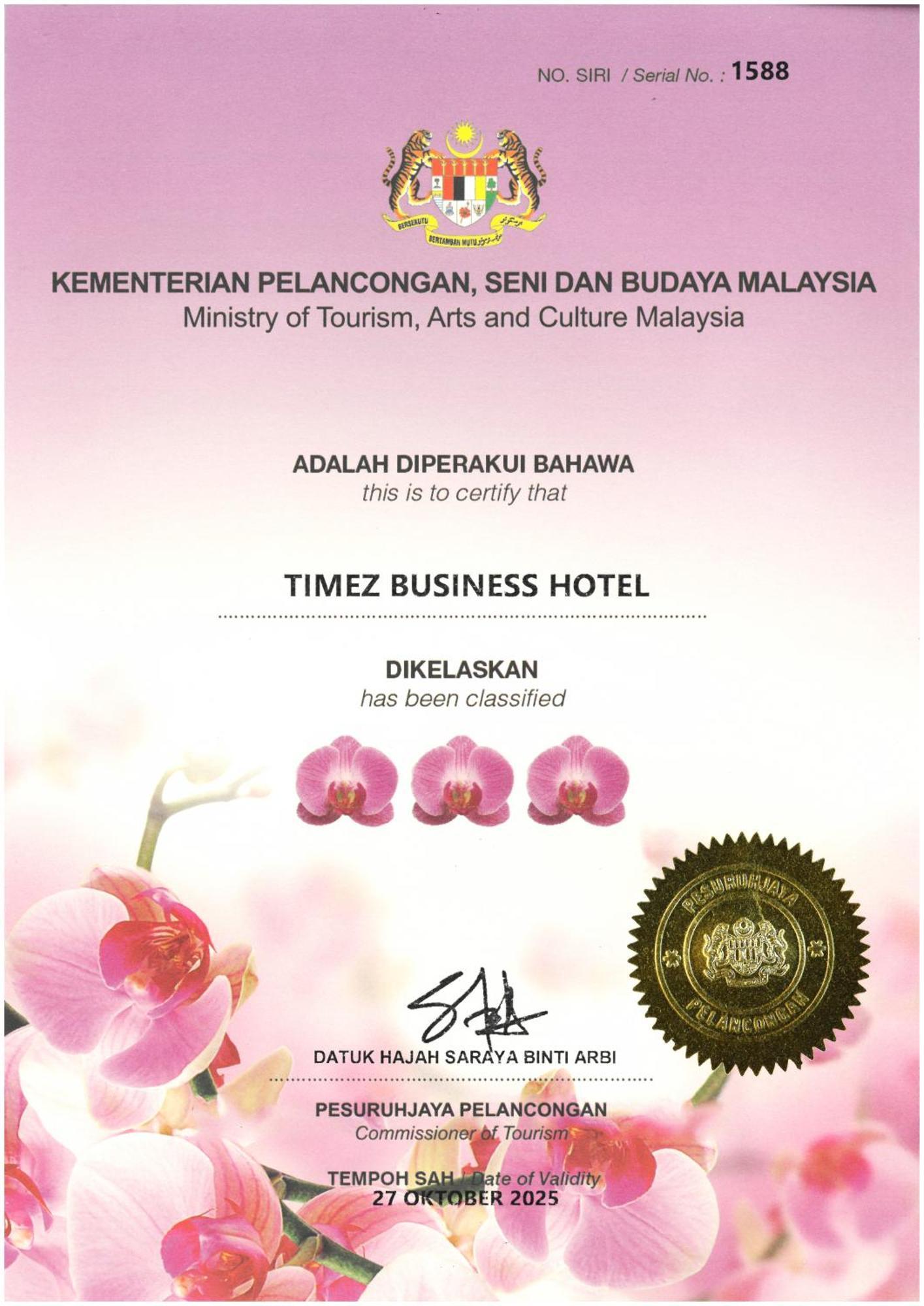 Timez Business Hotel Cheras Exteriör bild